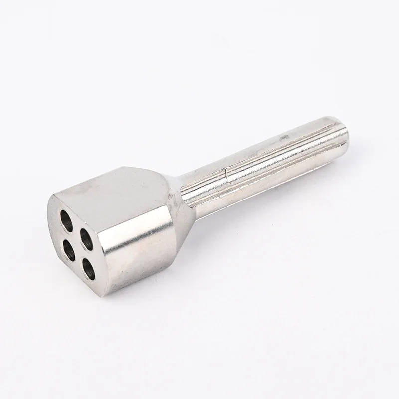 Custom Precision Stainless Steel Machining Internally Threaded Metal Bushing Tube Medical Equipment Spare CNC Machining Parts