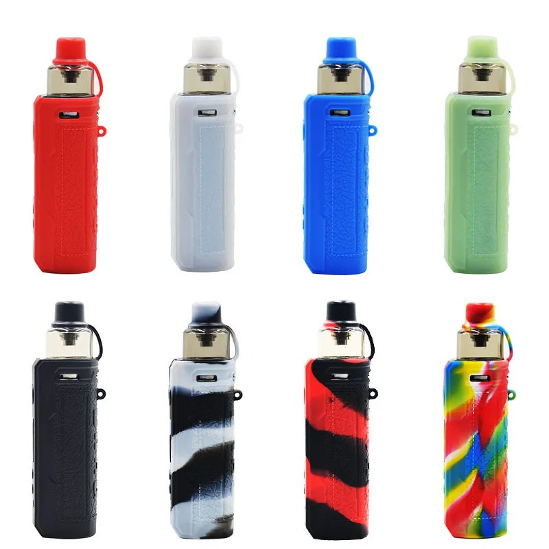 
Newest silicone sleeve protective rubber case for voopoo drag x box mod silicone case for vape pod in stock 