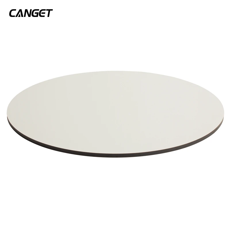 Jialifu round composite hpl phenolic resin table tops