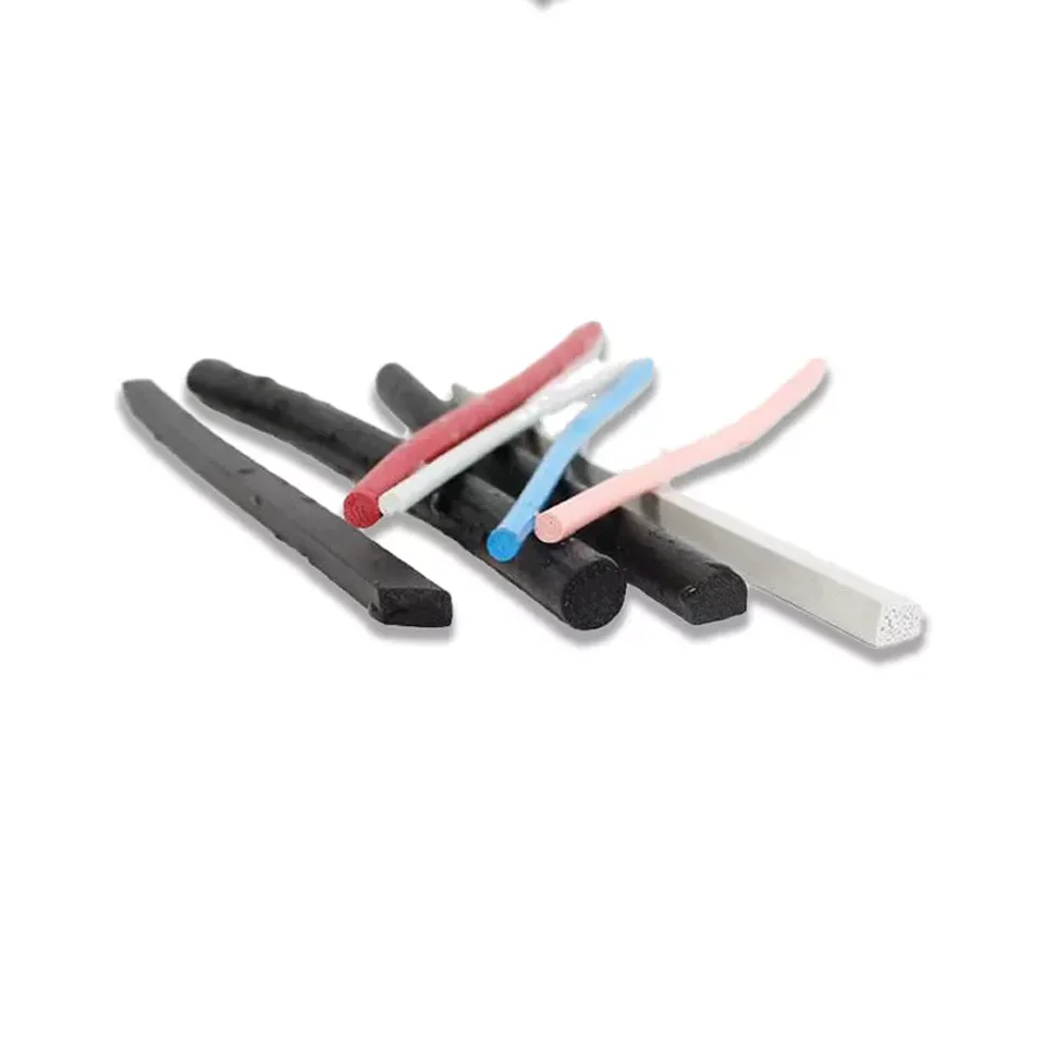 High temperature resistant silicone foam Strip Durable wear resistant silicone foam strip for auto parts