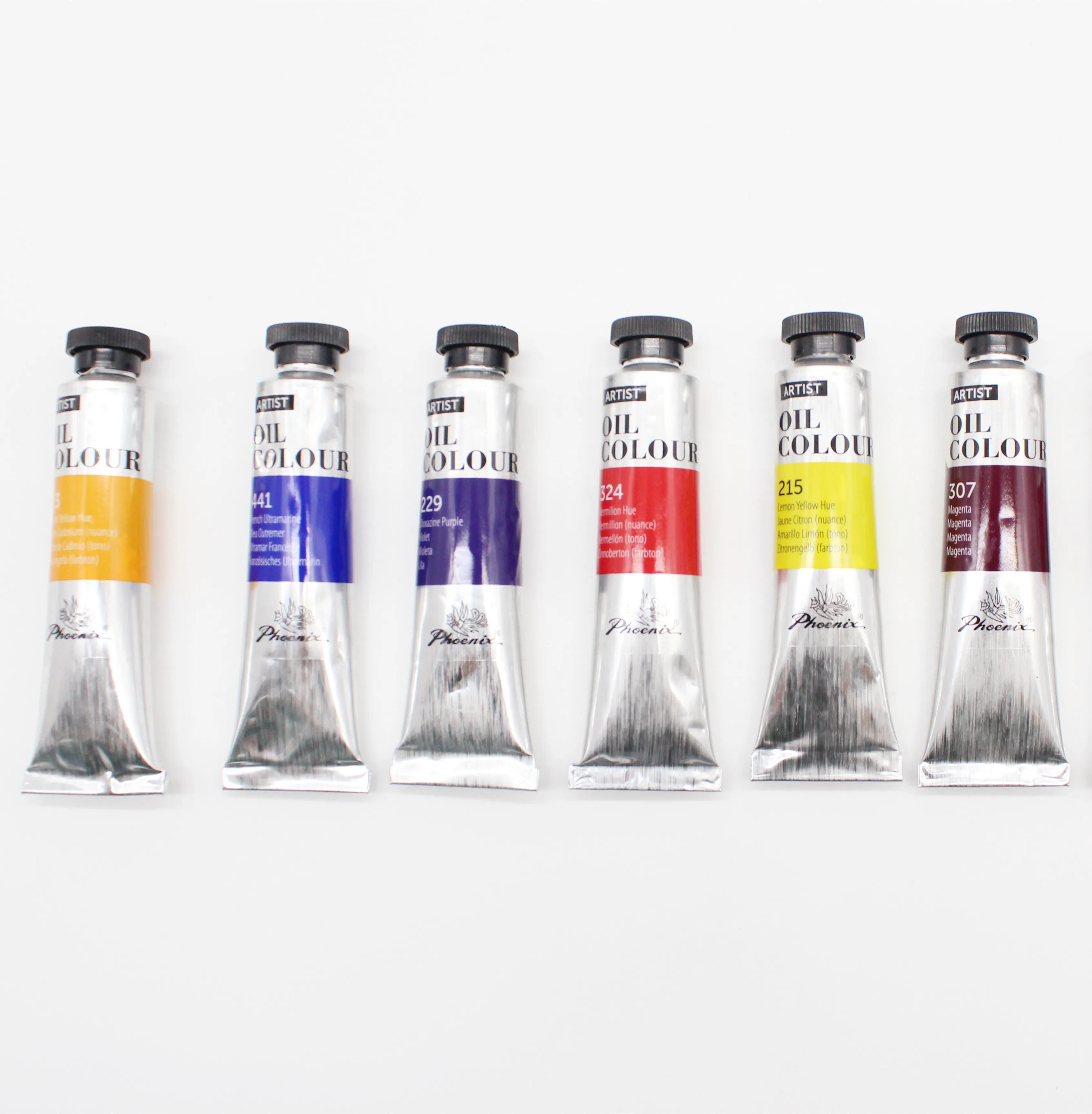 Fine Art Oil Colors Tube Phoenix Artist  120ml Oil Color Paint For Painting