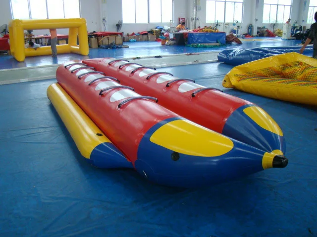 8 persons Inflatable Banana Boat for sale Ocean Rider Inflatable Water Banana Boat/Drifting boat