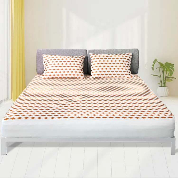 Постельных принадлежностей; Органические появлению пылевых клещей от клопов и защитный чехол для матраса отель медные волокна