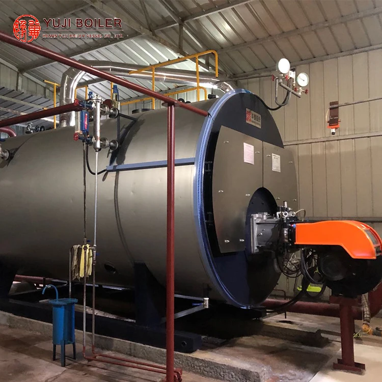 Horizontal Fire Tube Commercial 2.1mw Gas Oil Hot Water Boiler