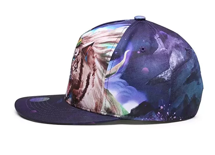 Design Your Own Custom Personalised 5 Panel Full Printing Snapback Hat Cap