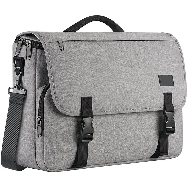 Women Messenger Bag briefcase with flap Water Resistant Crossbody School Satchel Bags man bags brief case
