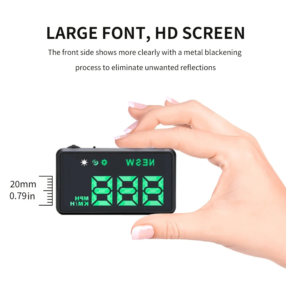 Car HUD head-up display car GPS velometer speedometer truck van Universal speed projector