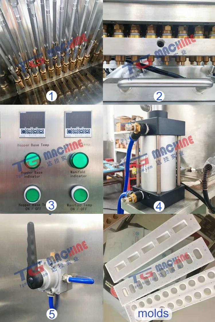 Automatic Small capacity toffee gummy candy making machine  price