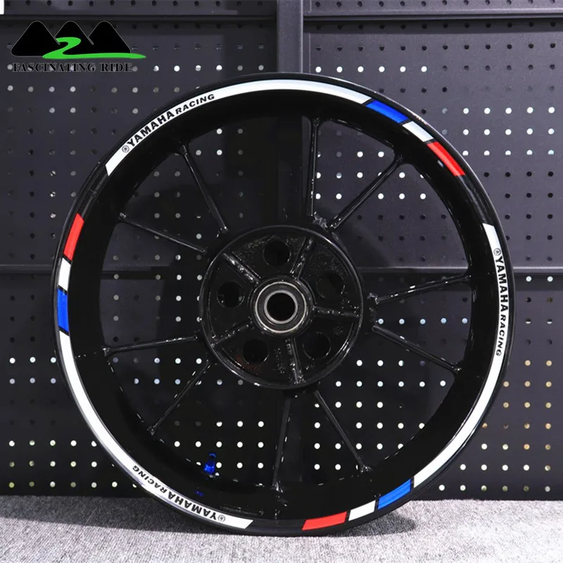 
R6 Motorcycles waterproof Reflective sticker motorcycles Individualization wheel stickers Reflective Rim Stripe Tape 