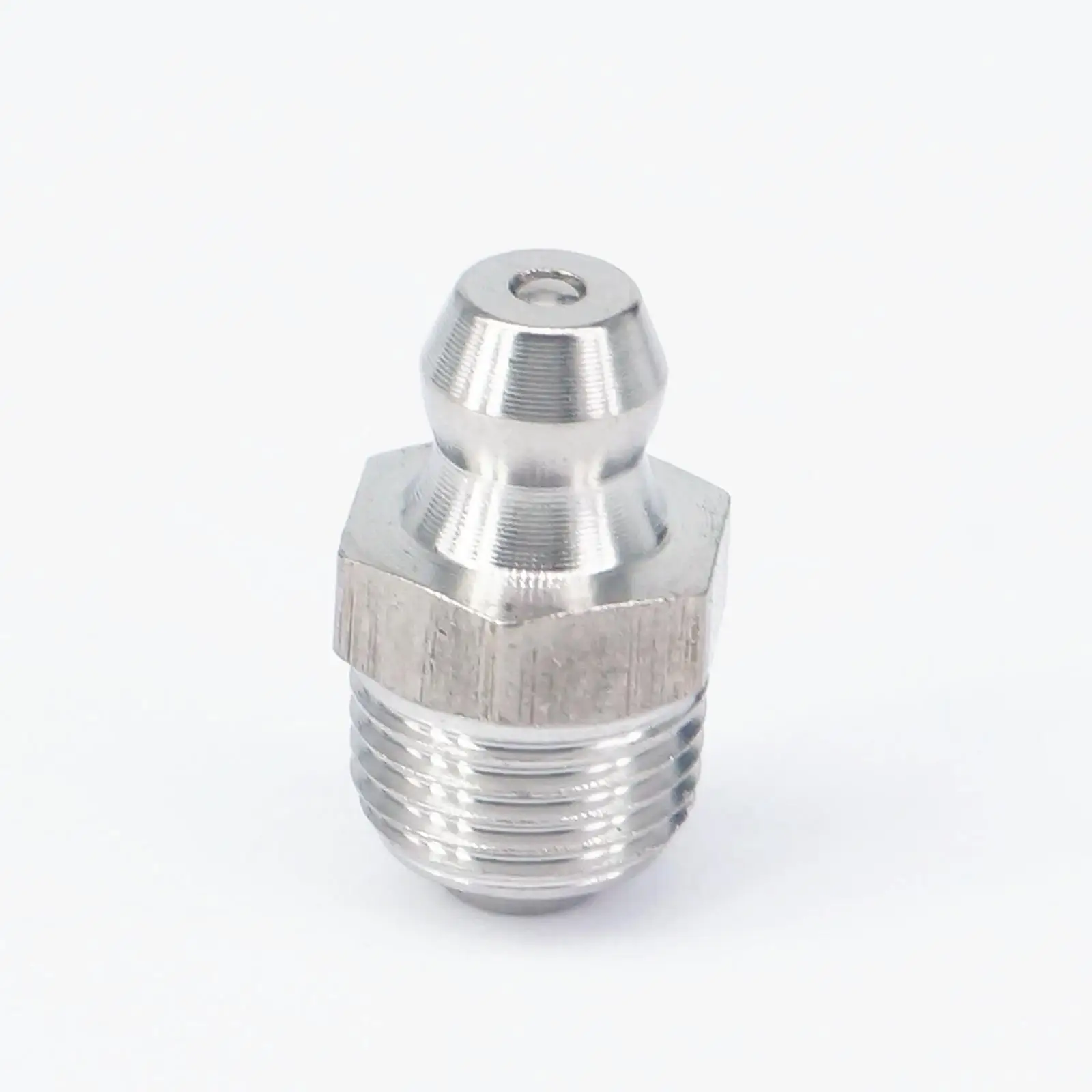 304 stainless steel M6 M8 M10 M12 M14 M16 M18 M20 Male Thread Steel Straight Oil Grease Nipples Fittings for Grease Gun Nozzles