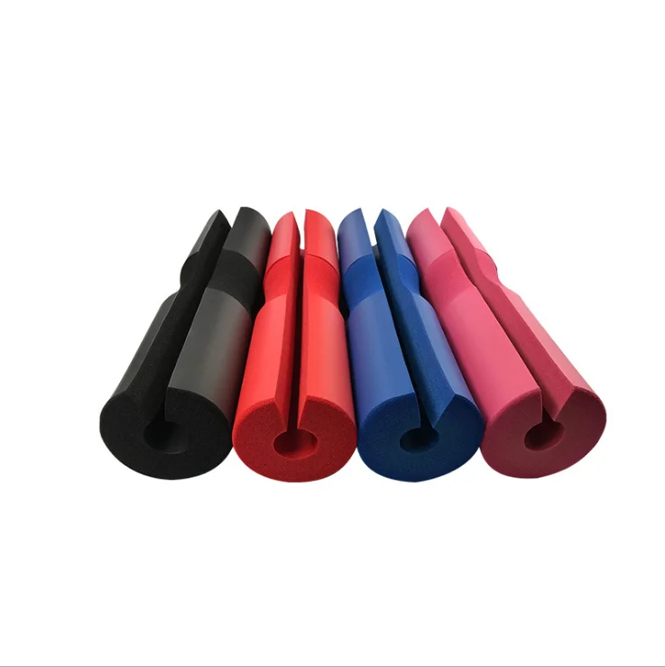 Хорошее качество, индивидуальный логотип, поролоновая штанга, приседание/Розовая штанга/штанга, плечевая штанга
