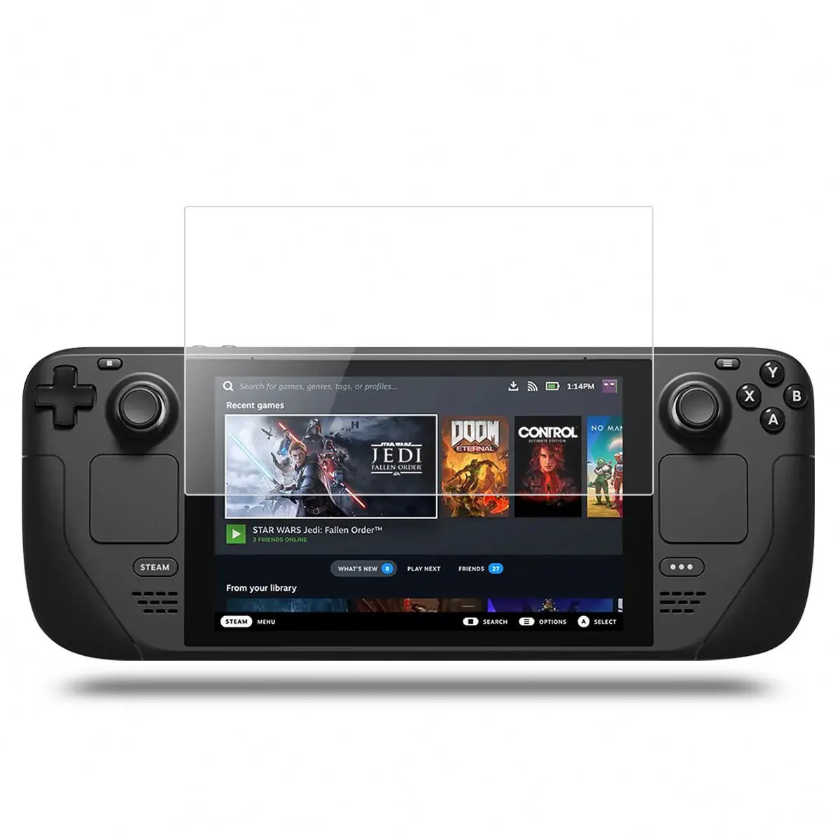For Nintendo Switch Valve Steam Deck Tablet Film Premium Tempered Glass Game Player Screen Protector