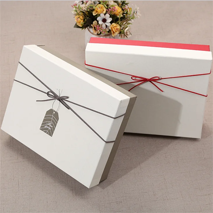 
High Quality Custom Hand Made Cardboard Paper Flat Folding Cardboard Packaging Gift Box 