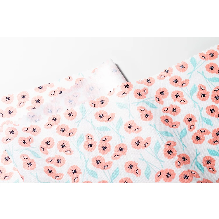 
Factory price printed comfortable and soft polyester fabric for baby bib 