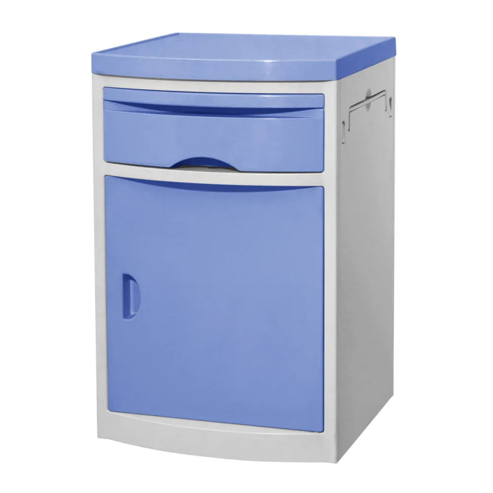 Hospital Dedicated ABS Bedside Table Ward Nursing Bed Bedside Table