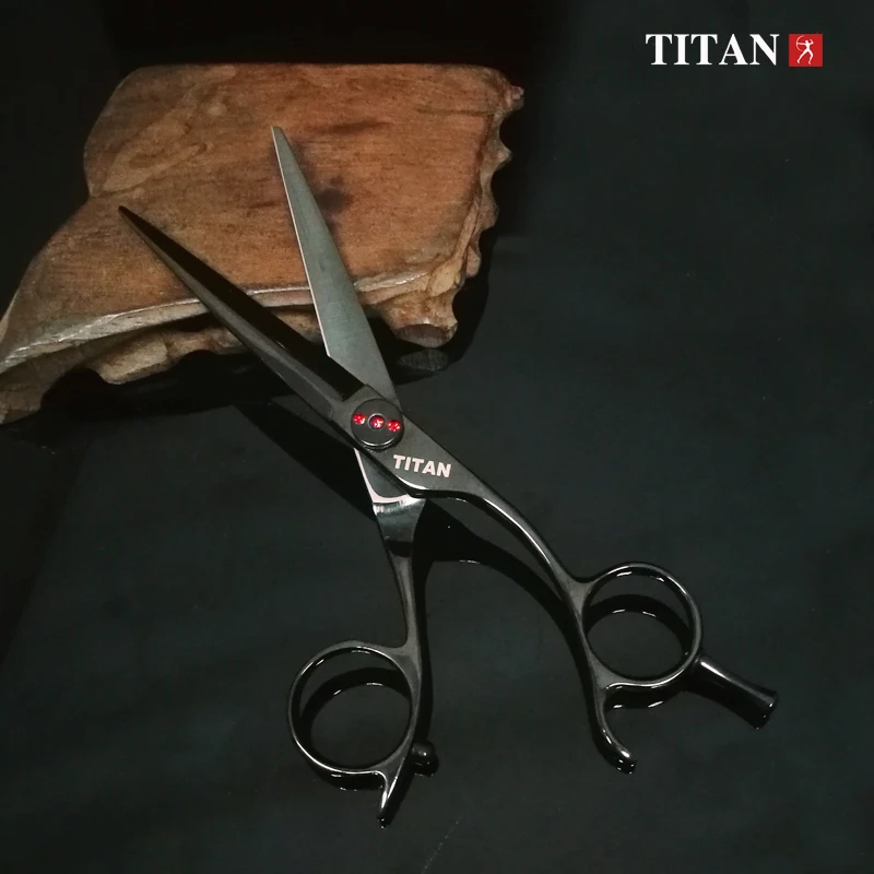Titan hair scissors barber professional cutting scissors 440C steel scissors