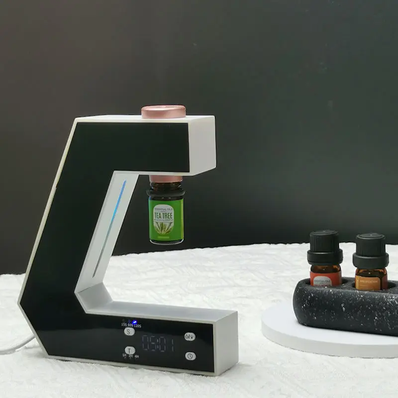 USB aroma nebulizer Diffuser waterless essential oil nebulizer Electric Aromatherapy Purifi with clock function