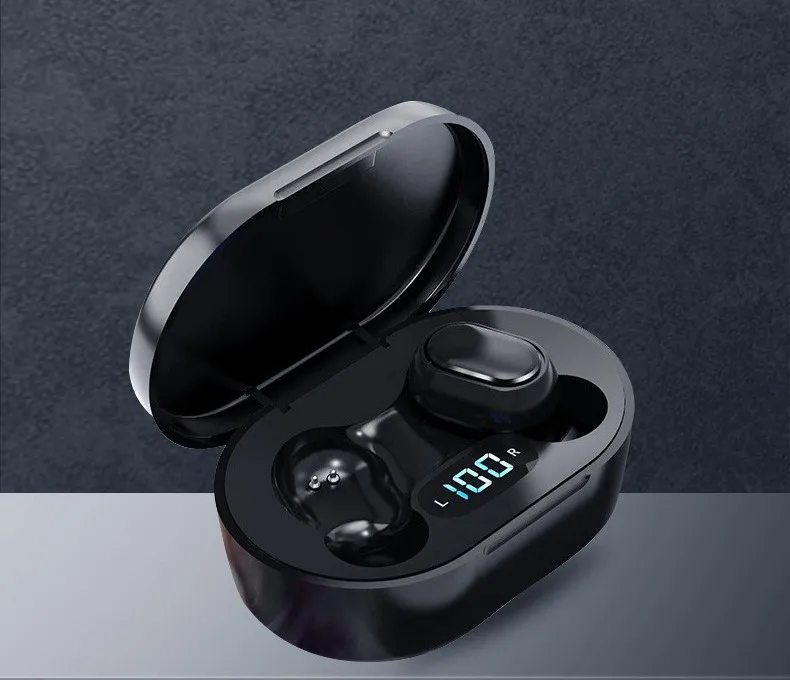 TWS E7S Bluetooth Earphones True Wireless Stereo Earbuds Sports Headsets With Microphone E6S Gaming Headphones For Mobile Phone