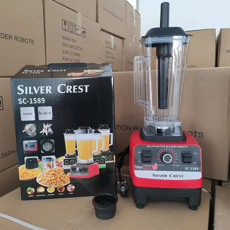Double Cups Smoothie Maker Powerful 2L Home Industrial Commercial Juicer Professional Restaurant Commercial Kitchen 4500W Lar