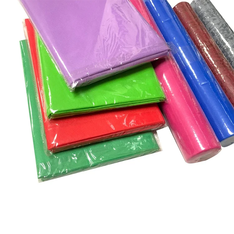 spunbond pp nonwoven restaurant tablecloth convenient recycle non-woven table cloth