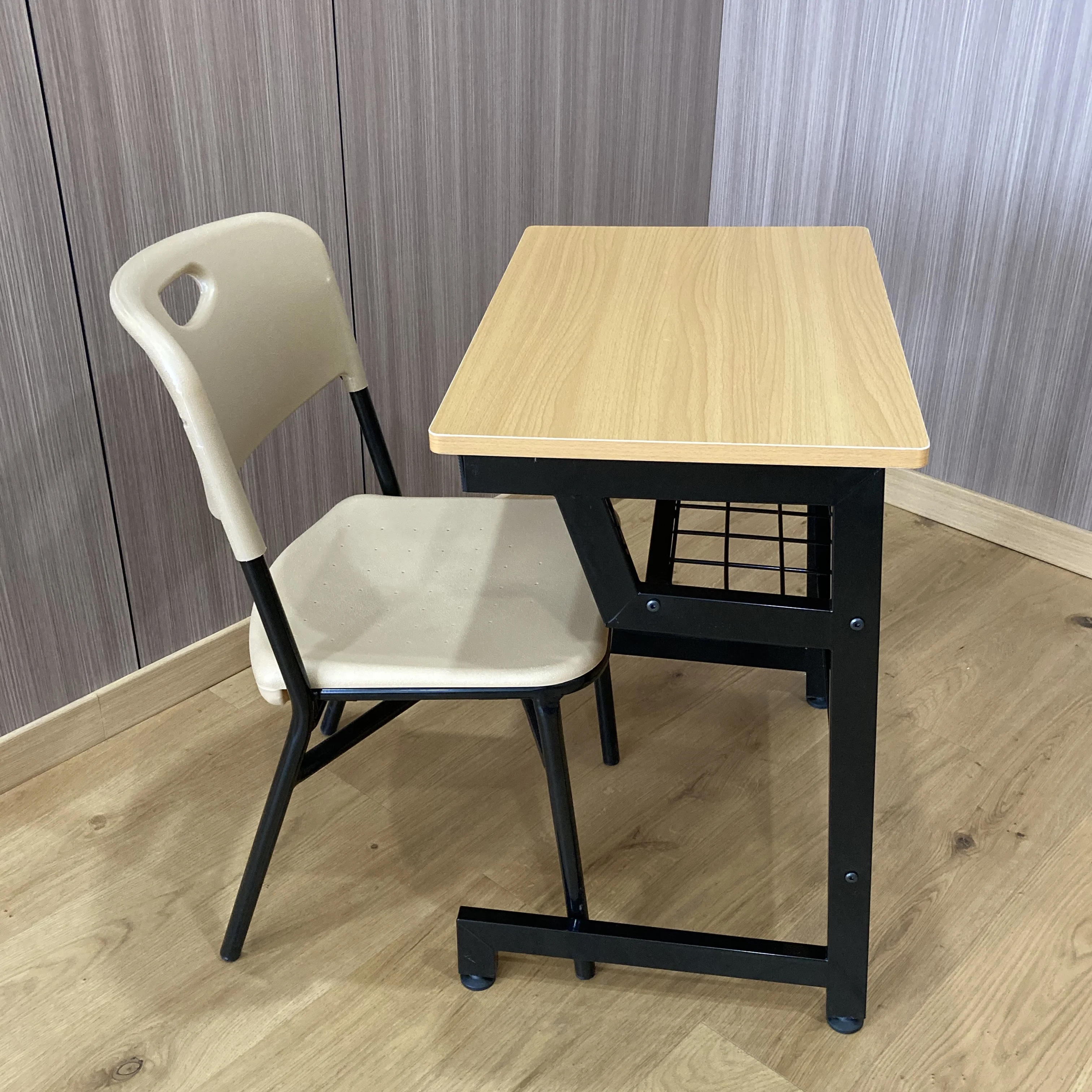 high school furniture student classroom chairs and large school desk wood middle school desks and chairs set