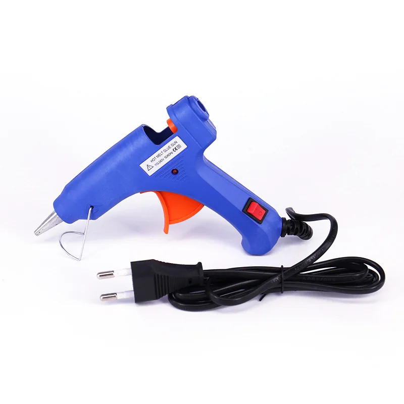 China Manufacturer 20W Hot melt glue gun 7mm DIY glue gun