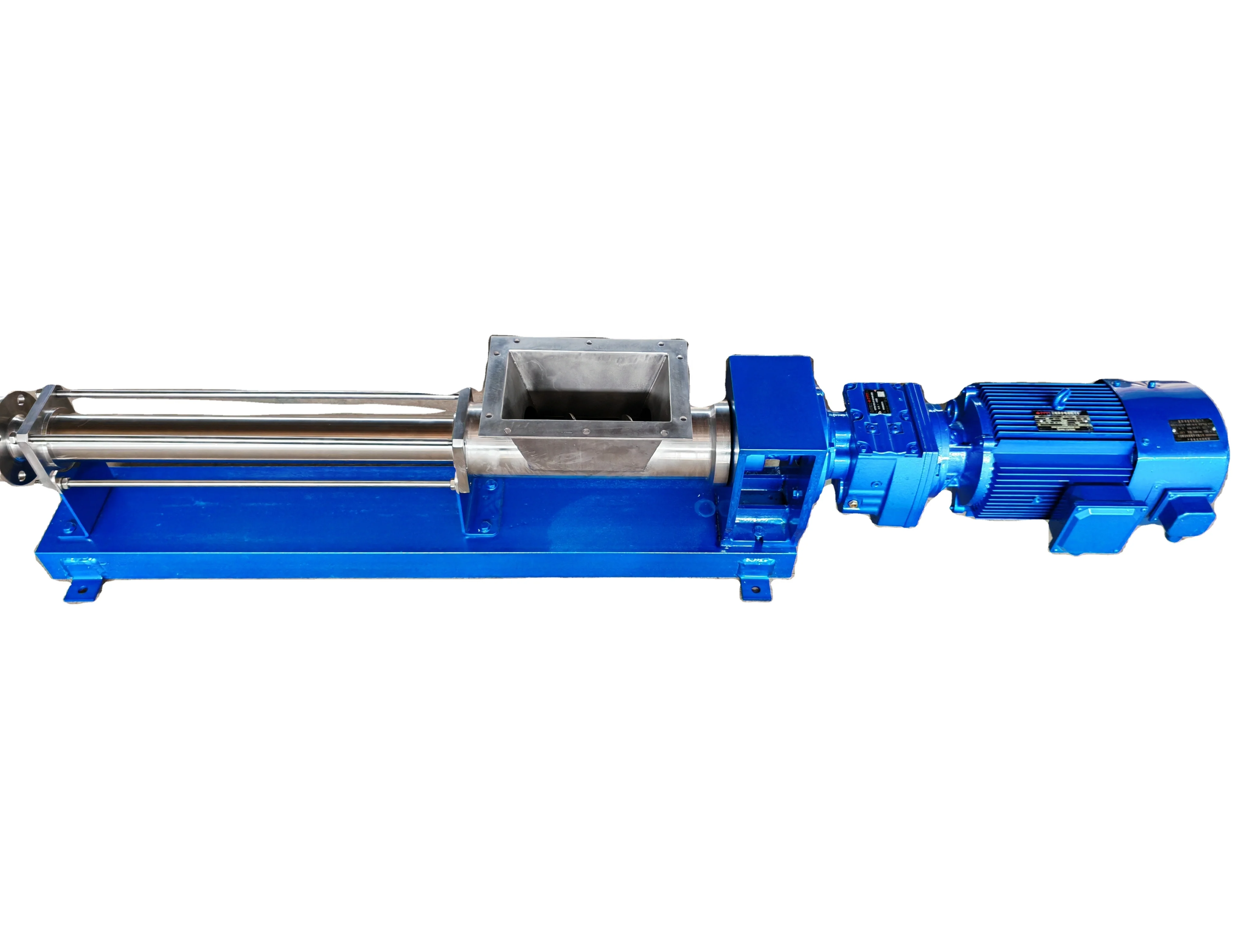 Netzsch Series Food Grade SS304/316 Open Hopper Screw Pump