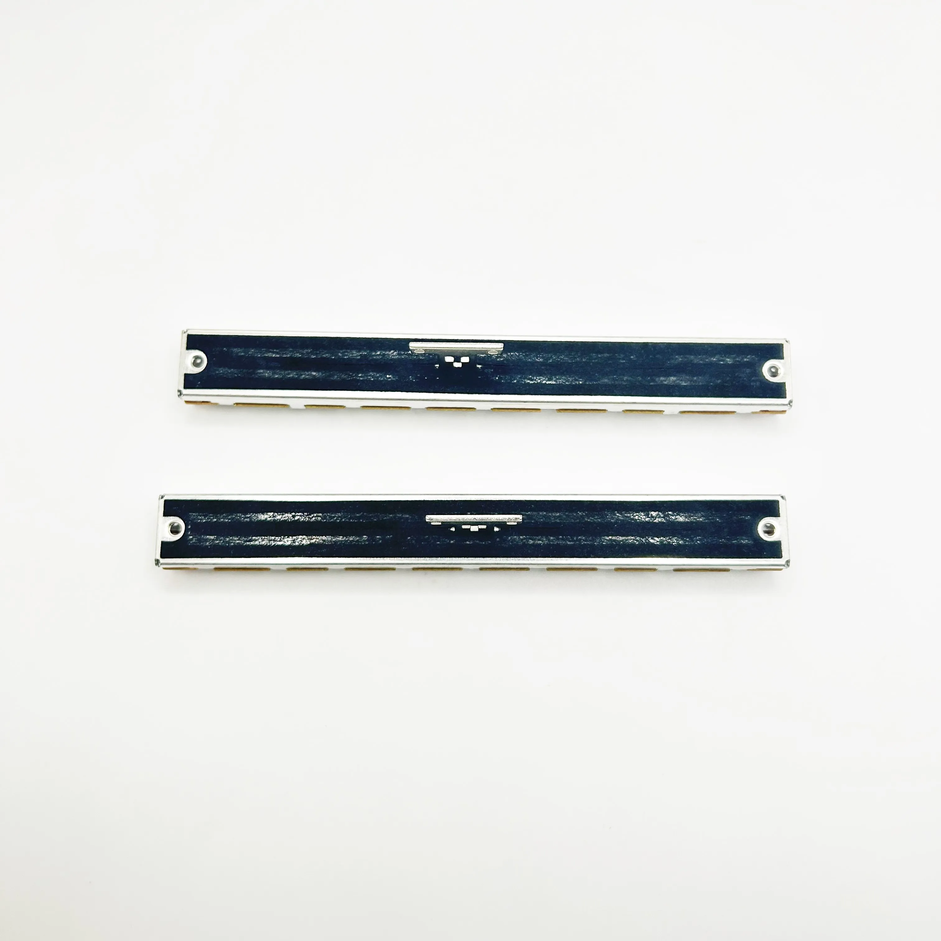 128mm Travel Factory OEM ODM Dual Ways Metal Shaft 100mm Traveling Slide Potentiometer Linear Taper B10K