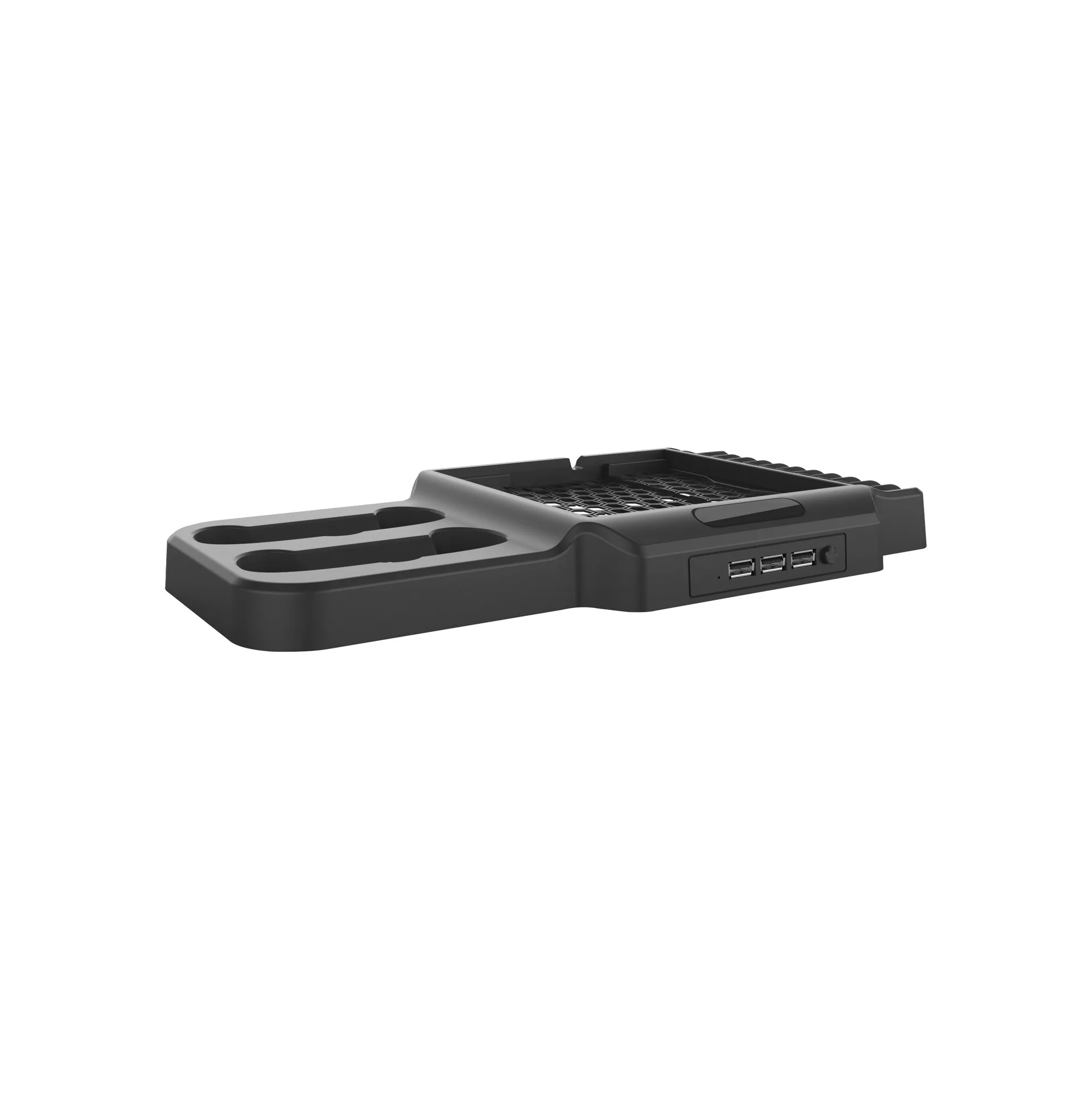 Game Console Controller Cooling Fan CD Discs Storage Charger Stand for Xbox Series X S Video Game Accessories
