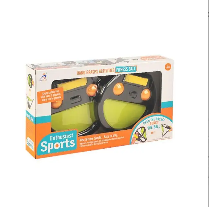 Hot sale sports fitness Toy throwing catching ball game toy children catch ball set outdoor game ping pong racket sport play