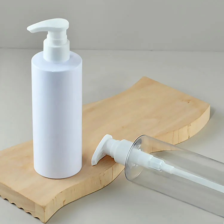 Customized 300ml 500ml 750ml 1000ml Plastic Pump Round Gradient Color PET Skincare Plastic Lotion Bottle Packaging Bottle