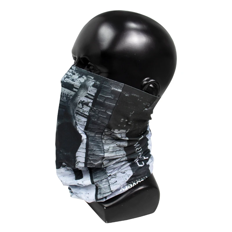 2024Custom made  100% polyester  25*50 Fashion   seamless multifunction  bandanas