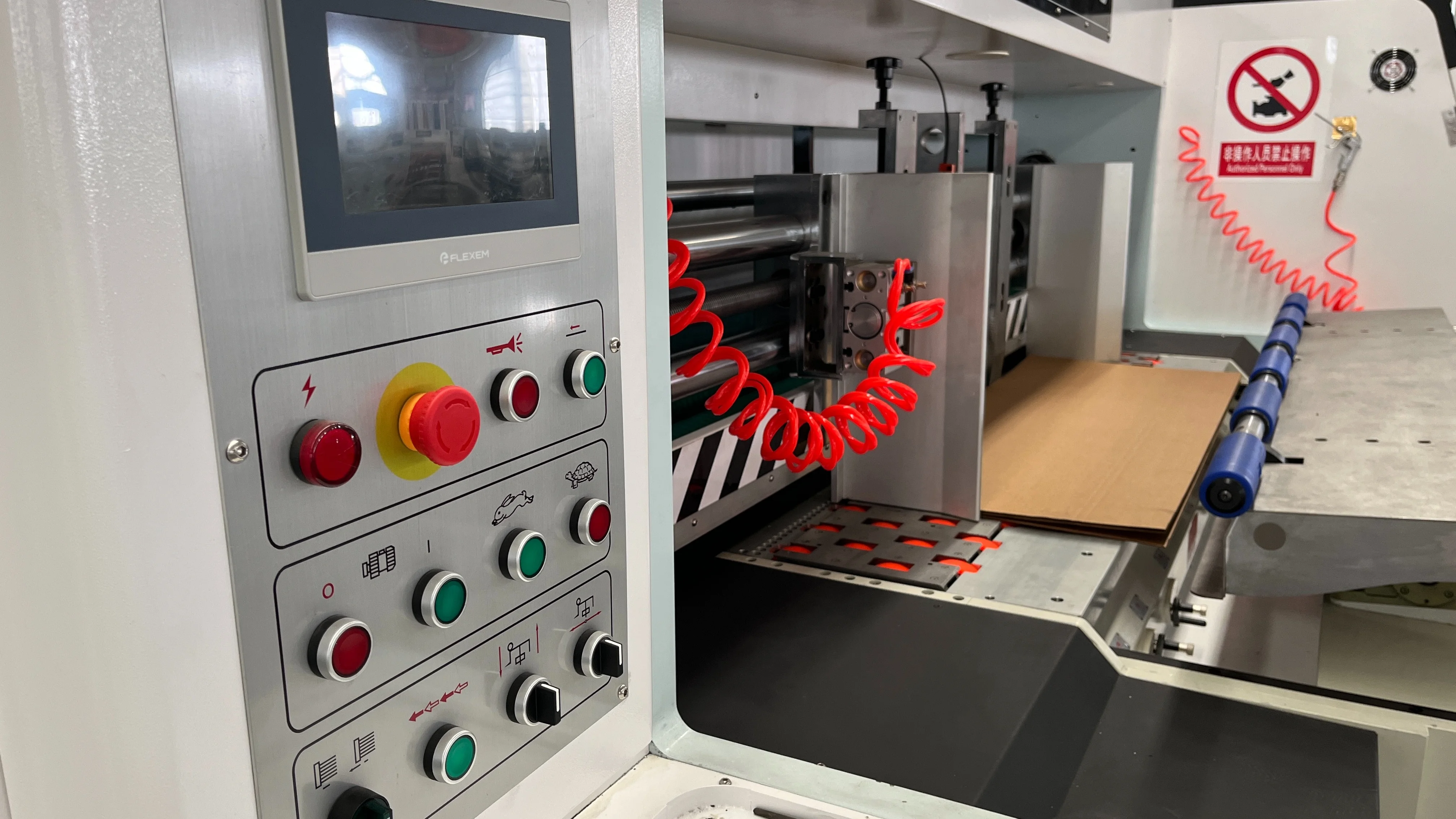 Automatic corrugated Carton Box Printing Rotary Die Cutting slotting Machine