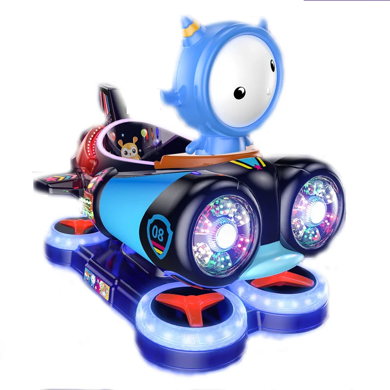 Coin Operated Games Plastic Kids Swing Car Mp5 Music Swing Machine Kiddie Ride