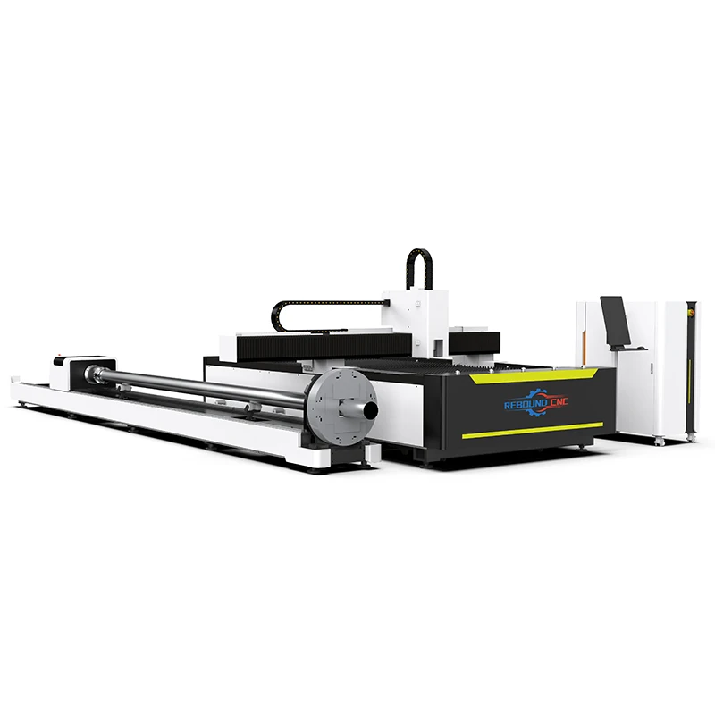 Fiber cutting laser machine RB1530 with tube cutting 6KW