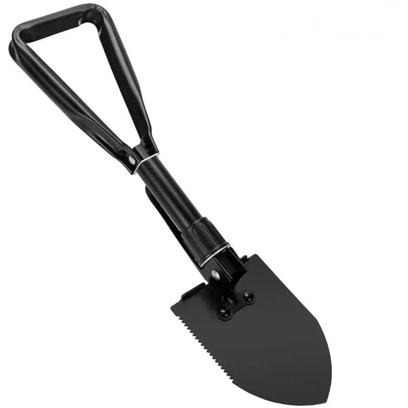 Car emergency tool multifunctional folding outdoor Medium Folding Shovel forklift with deicing and snow shovel