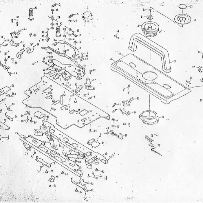 KH230(KH160) Brother Knitting Machine Spare Parts Other Sewing Machine Accessories