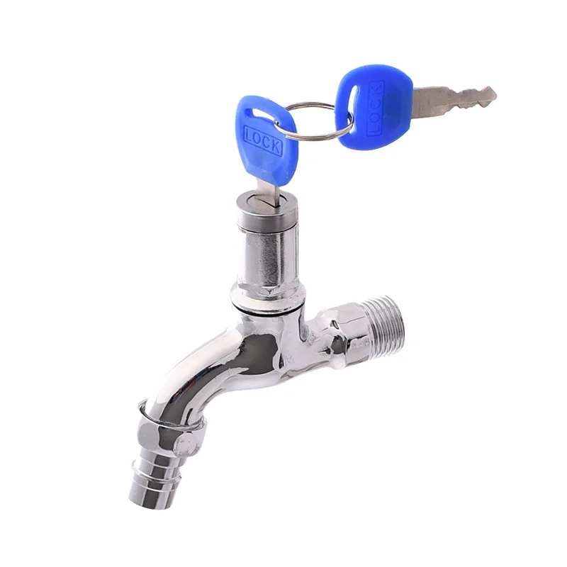 China Single Cold Bib Taps Faucet with Zinc Chrome Finish Online Shop Bathroom Bidet Application