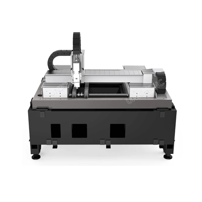 Jinan cheap 500W 1000W CNC 6060 6040 small Mini closed automatic aluminum Fiber Laser Cutting Machine for Metal Sheet