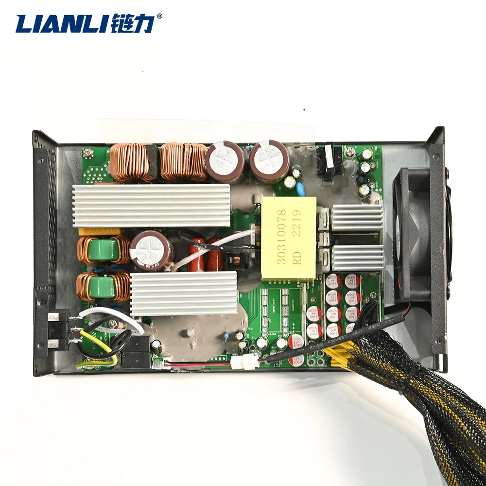 Блок питания с широким диапазоном напряжения 2000 Вт высокомощный импульсный источник 110-240 В до 12 адаптер 8 графических