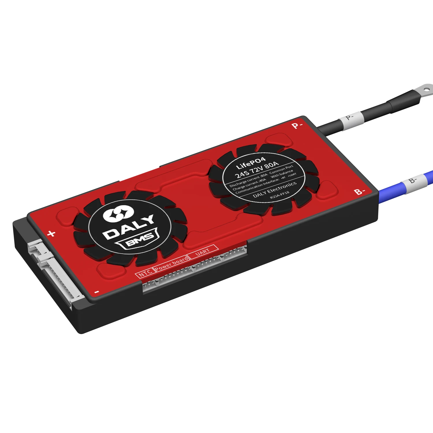 Daly smart bms lifepo4 battery 24s 80a 100a 72v bms with UART BT 485 CAN function