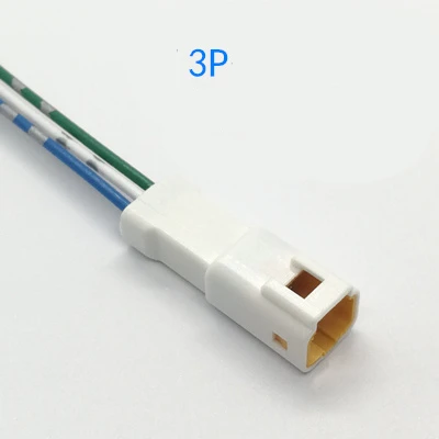 3pin/way female male 03T-JWPF-VSLE-S 03R-JWPF-VSLE-S Automotive  wiring harness socket custom-made waterproof wire harness