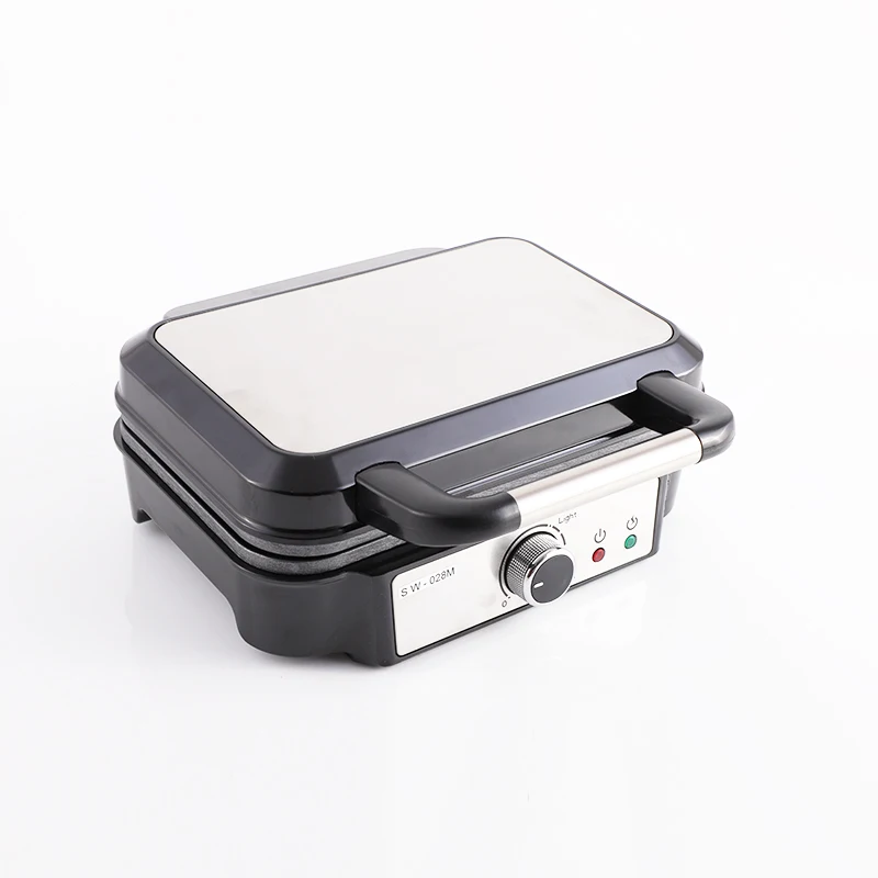 Kitchen Appliances Large 2-slice Waffle Maker Square Temperature Adjustable Electric Egg Waffle Maker