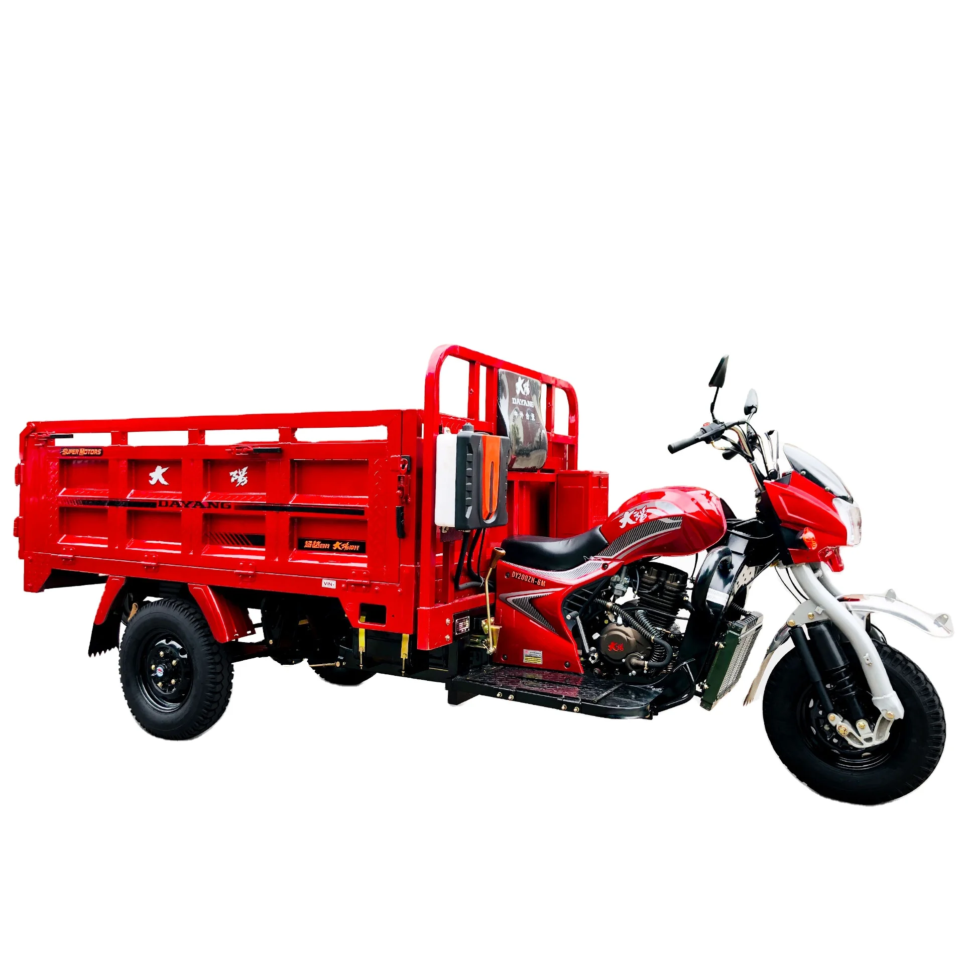 Двигатель Zongshen Новый экспорт популярный 175cc 250cc бензиновый трехколесный грузовой велосипед