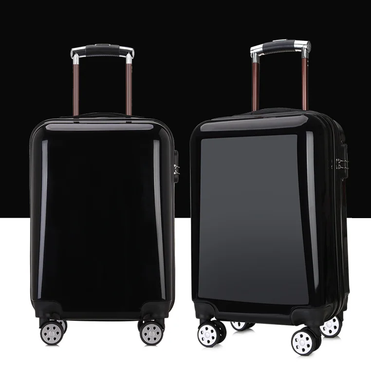 Promotion lightest cabin luggage on wheel 16 luggage baby luggage suitcase