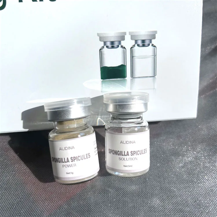 Spongilla Spicule 5Ml Patch Microneedling Scars Seaweed Whitening Melasma Sponge Microneedle Algae Peel Serum For Acne