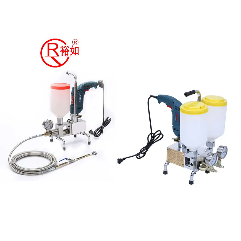 Yu Ru High Quality Concrete Crack Repair High Pressure Grout Packer Epoxy Grouting Machine Injection Pump