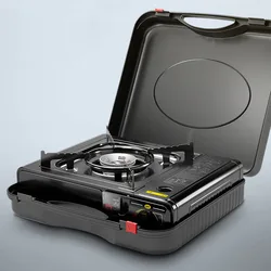 Amazon hot selling portable mini cooking plate stove heater gas for camping