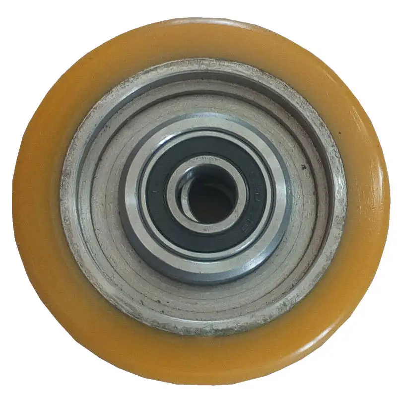 Factory price  100x40-15 mm Part No.  0039903519   LINDE Wear-resistant Polyurethane  Forklift  Stability wheel