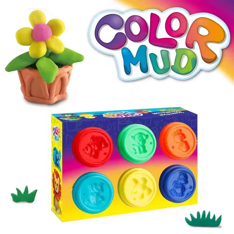 DIY Plasticine colored clay creation kindergarten early education children hands-on training toys wholesale 2024